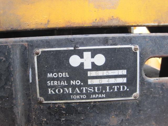 KOMATSU FG 15/10